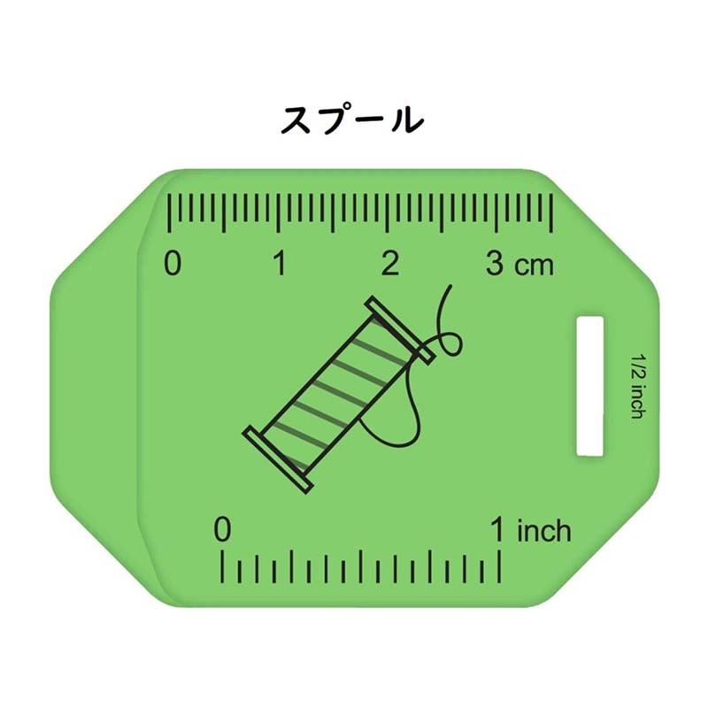 職業用ミシン　マグネット定規
