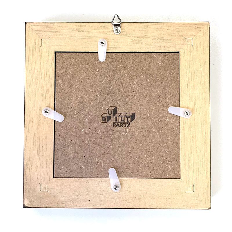 ナチュラルフレーム（MA-9 虫くい 内径9cm ガラスあり）（パターンプレゼント付き）