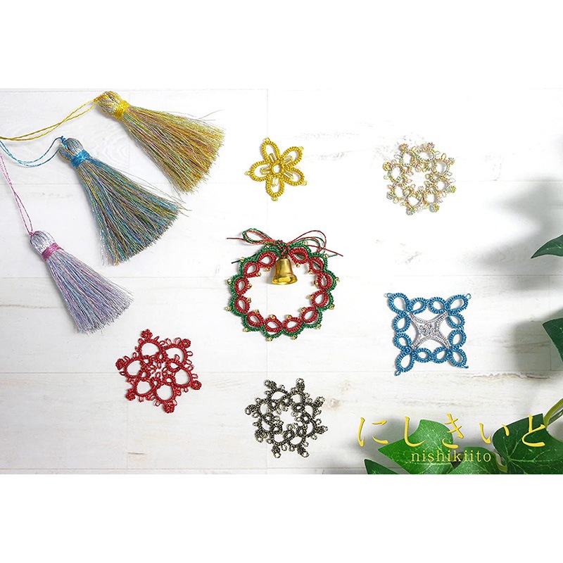 にしきいと（cosmo/ラメ刺しゅう糸）