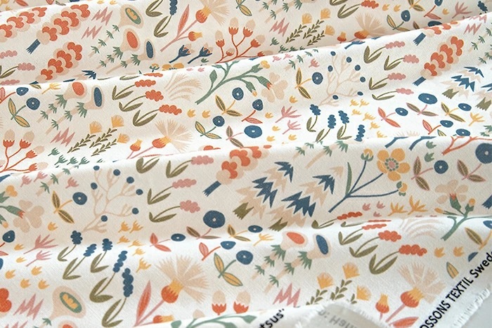 【ハーフ＆ハーフ】ARVIDSSONS TEXTIL オートゥス 約70cm×50cm