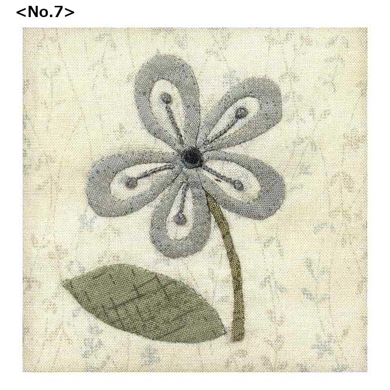 【20%FF】北欧風　お花のパターンの型紙