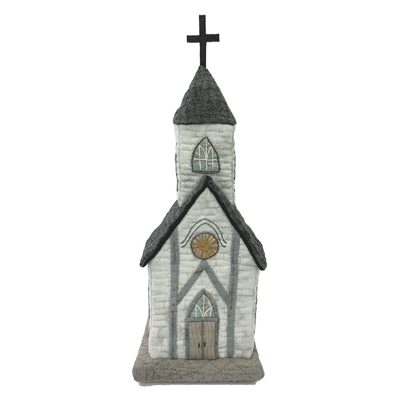 【送料無料】教会（立体）（作り方なし）2024年1月号すてきにハンドメイド掲載