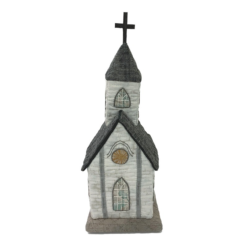 【送料無料】教会（立体）（作り方なし）2024年1月号すてきにハンドメイド掲載