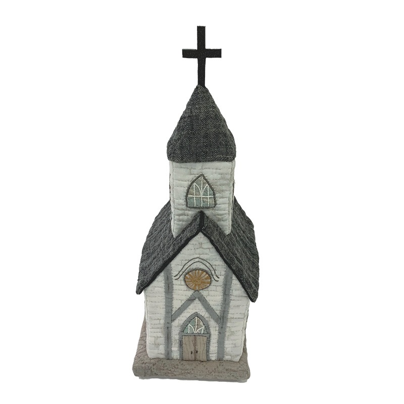 【送料無料】教会（立体）（作り方なし）2024年1月号すてきにハンドメイド掲載