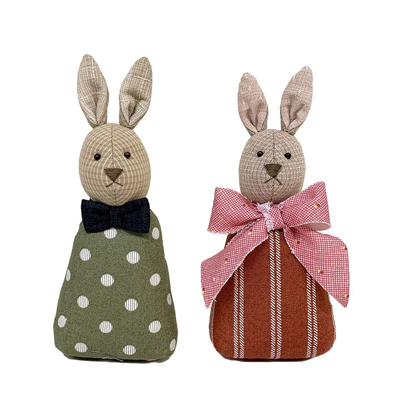 うさぎのおひなさま(作り方なし）すてきにハンドメイド2026年2月号掲載