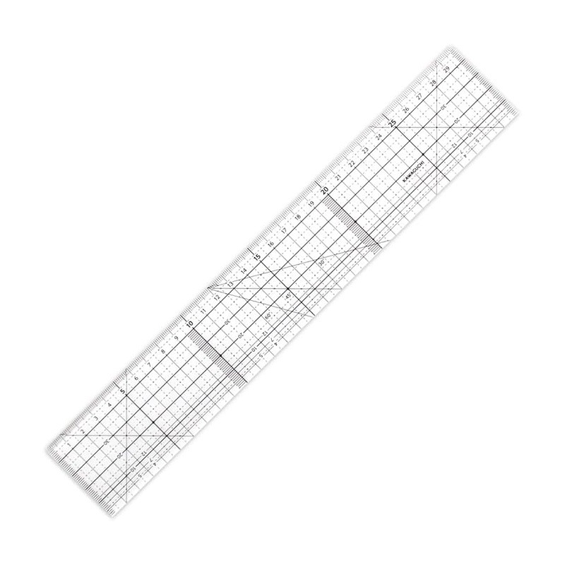 カッティング方眼定規 30cm