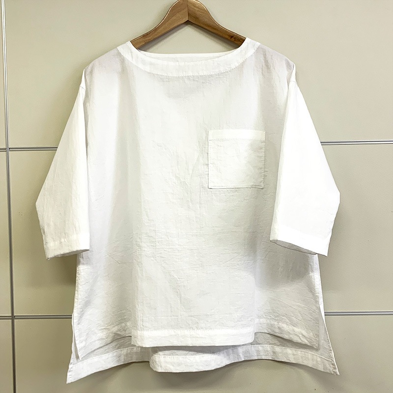 基本 Tシャツブラウス（作り方なし）2023年6月号掲載