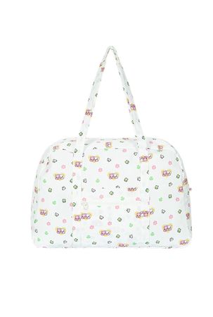 oliwa heart bunny clover duffle bag