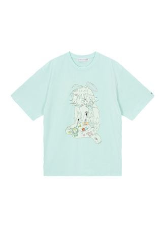 mint oliwa angel twinkle T-shirt 