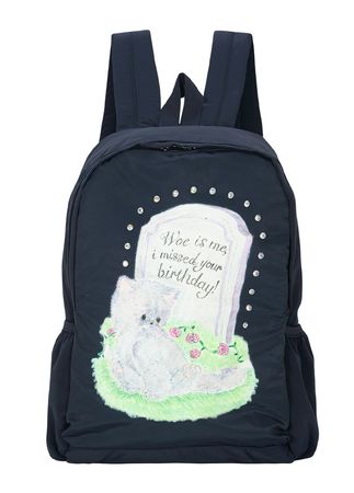 (navy) motka ambu cat backpack
