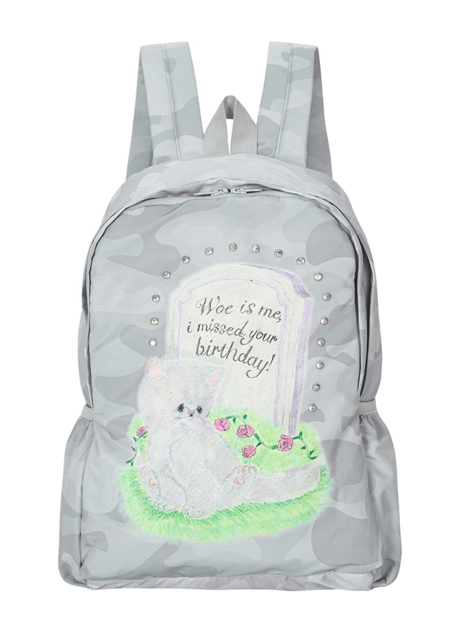 gray) motka ambu cat backpack | BAG | RASPBERRYPIE gray) motka ambu cat backpack | BAG | RASPBERRYPIE