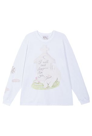 (white) motka ambu croffle t-shirt