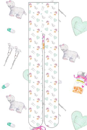 heart band medicine stocking 