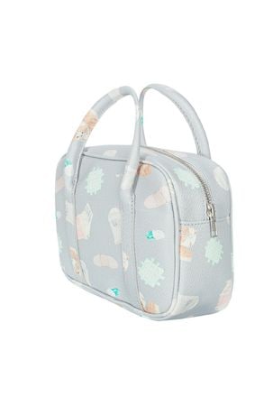 (gray yorkie band) motka ambu mini tote bag