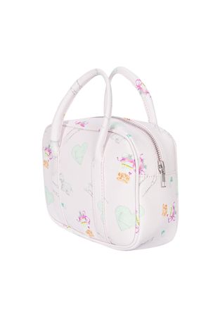 (pink heart band) motka ambu mini tote bag