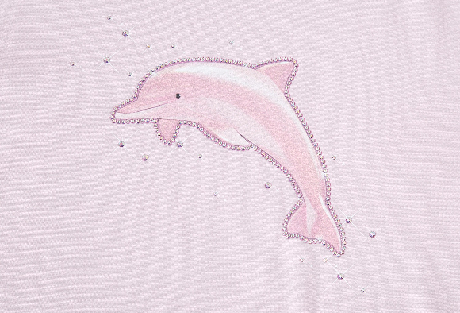 pink dolphin twinkle T-shirt 