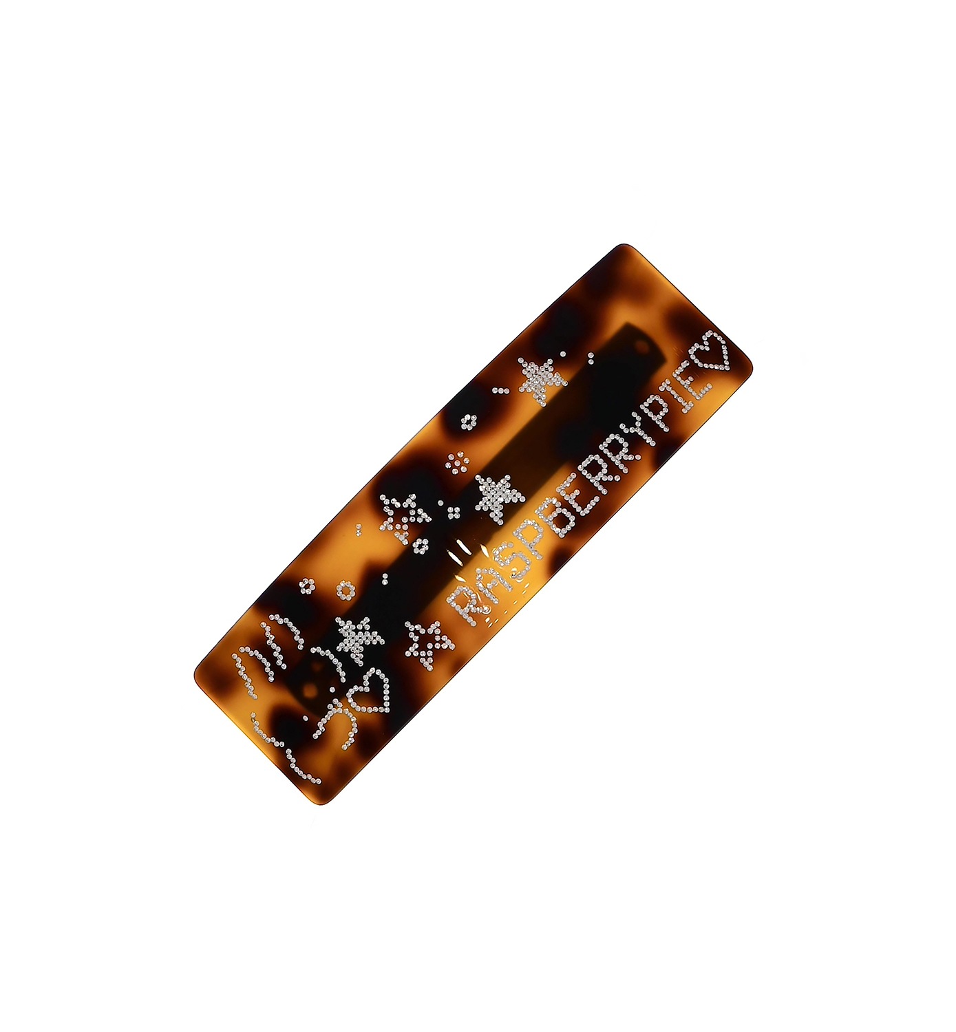 leopard rsp emoji logo hair clip 