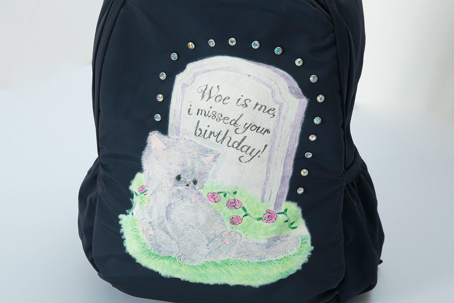 (navy) motka ambu cat backpack
