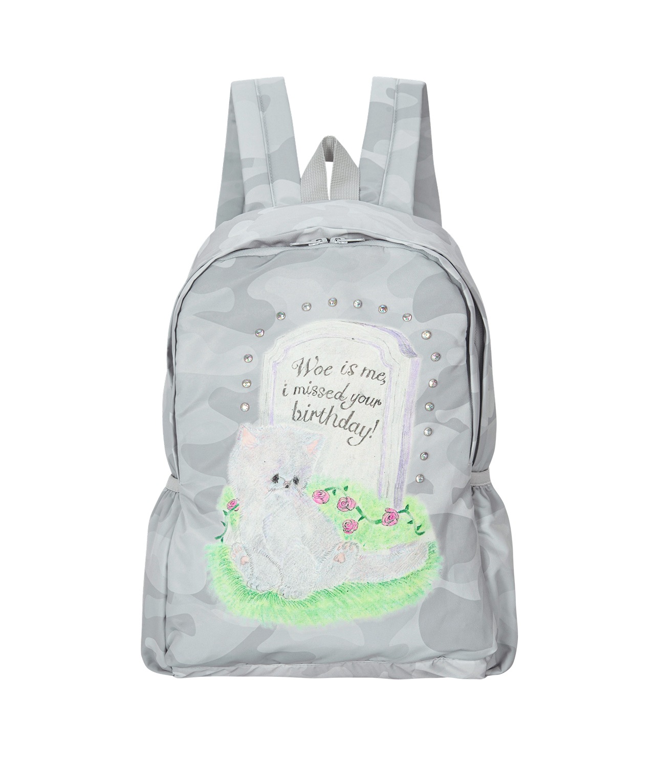 (gray) motka ambu cat backpack