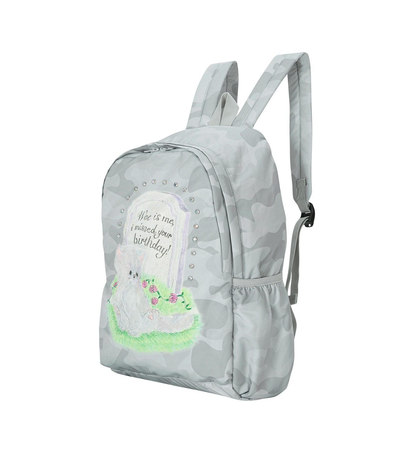 (gray) motka ambu cat backpack