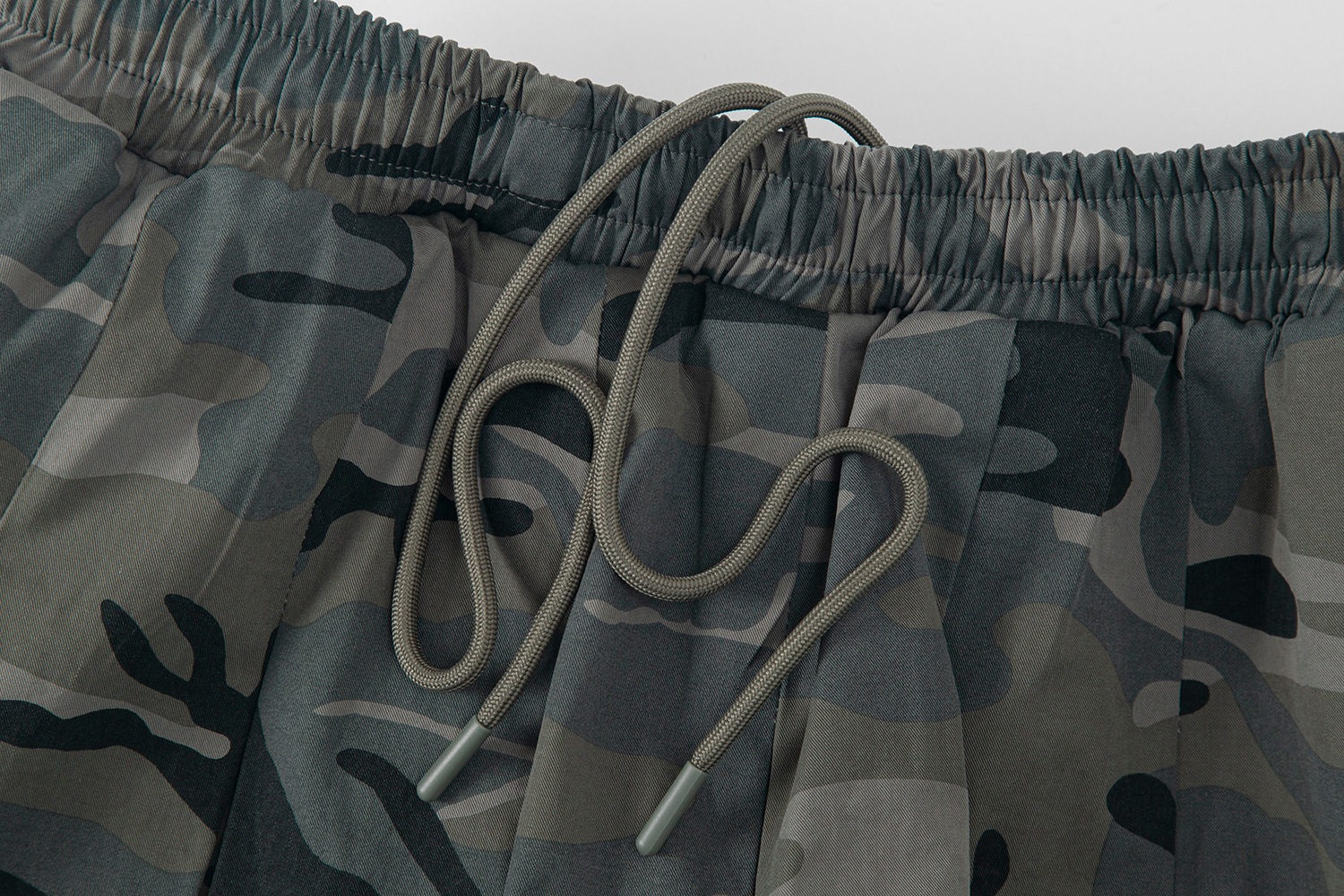 military jacquard band skirt pants