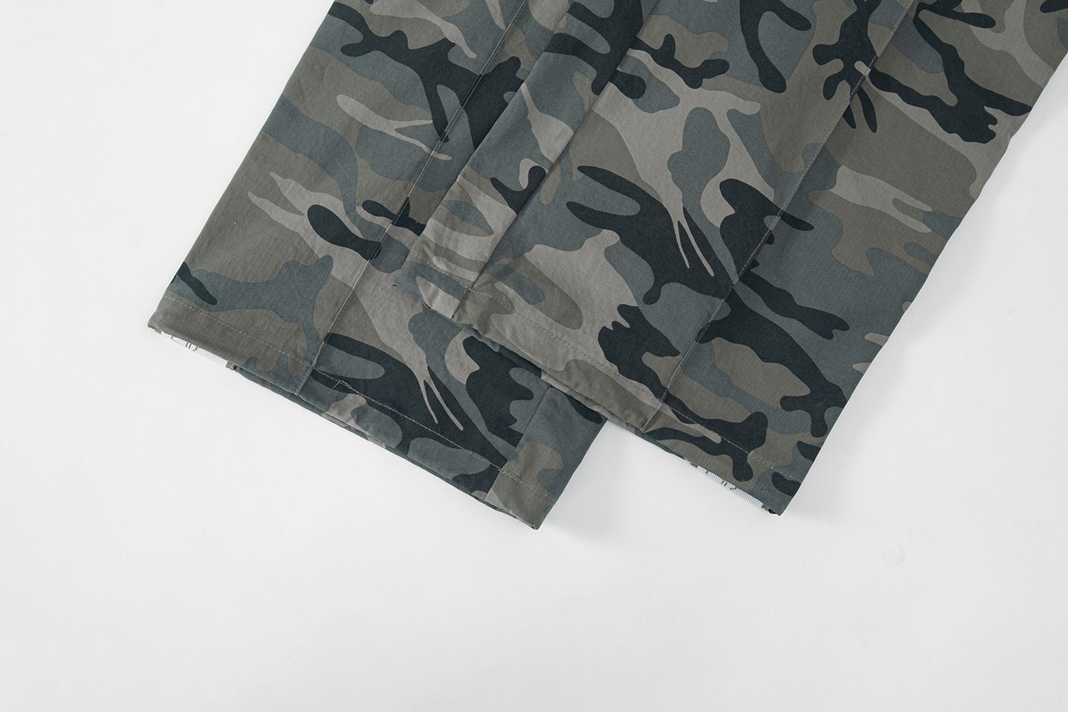 military jacquard band skirt pants