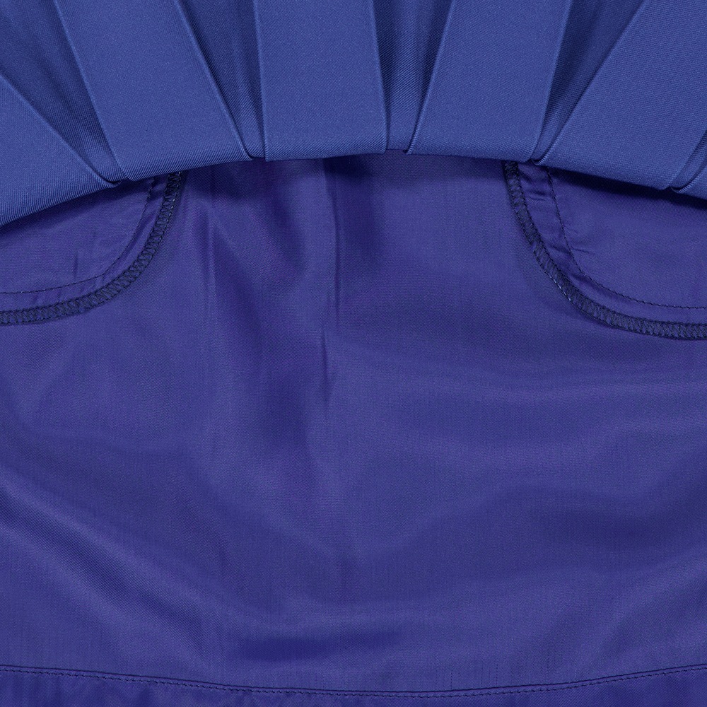 blue rsp check skirt