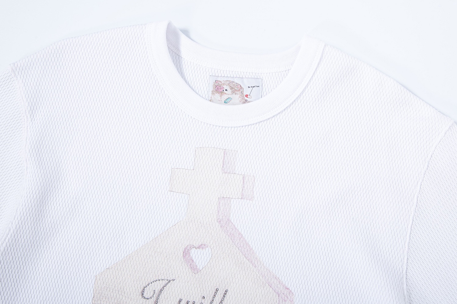 (white) motka ambu croffle t-shirt