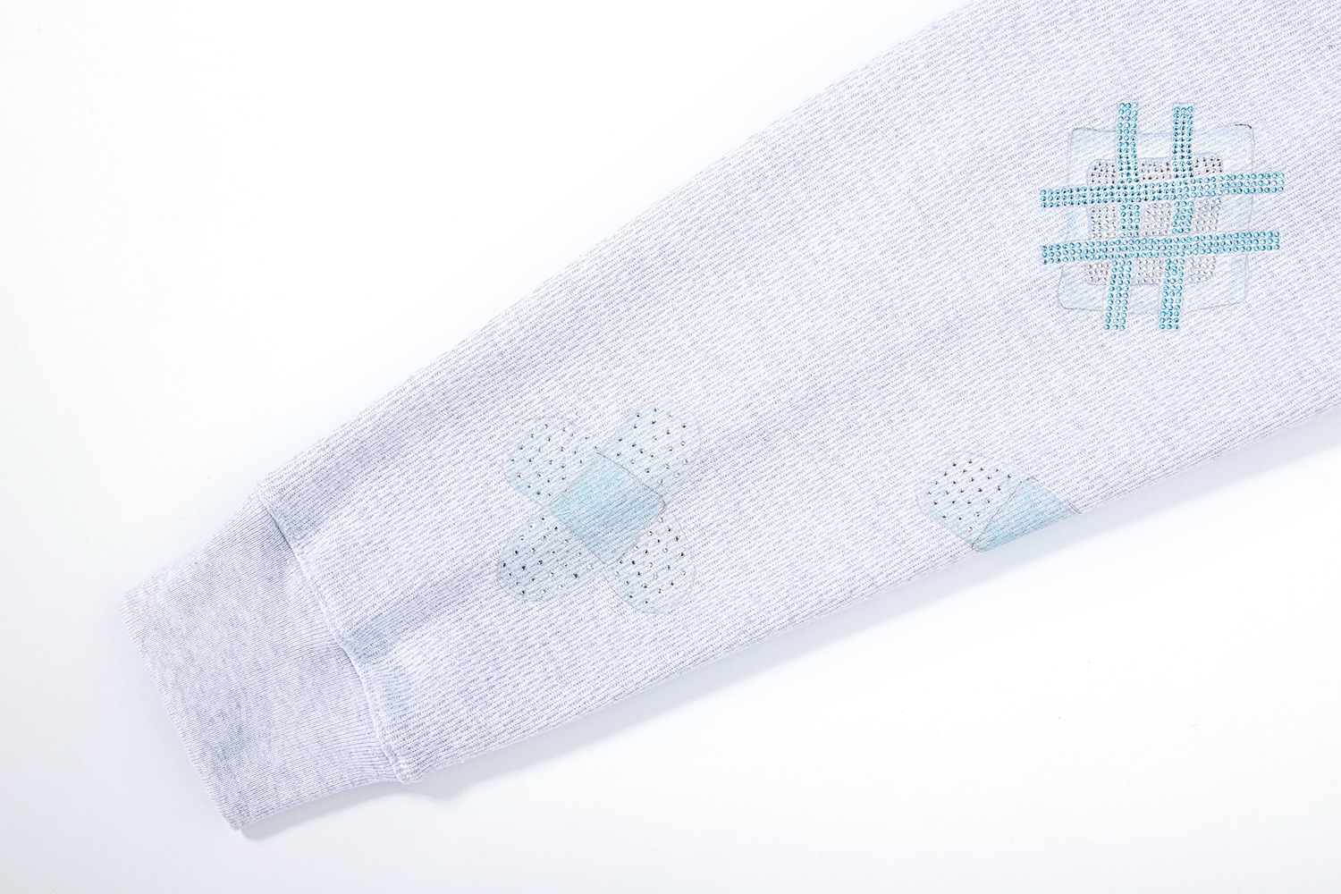 (gray) motka ambu croffle t-shirt