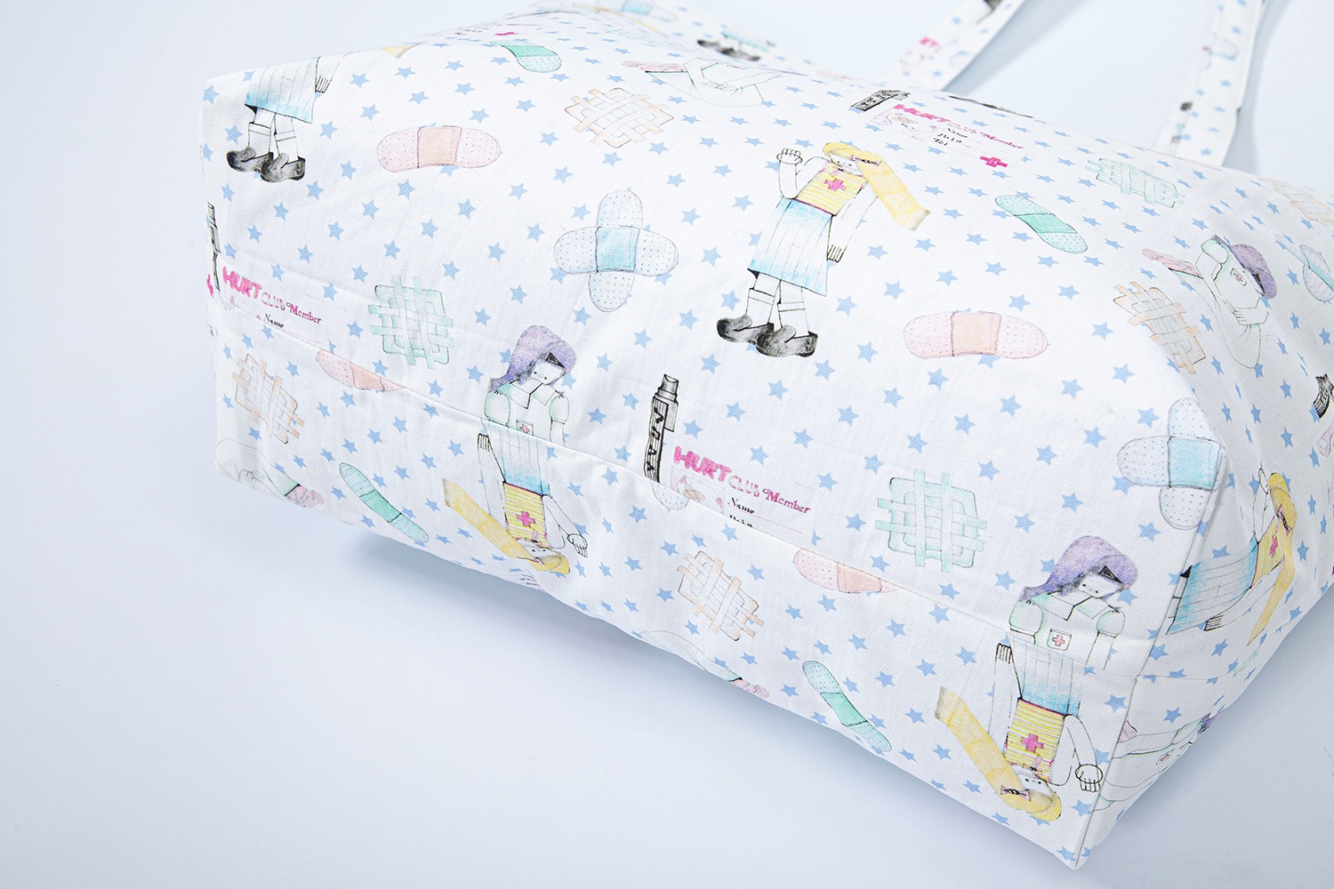 (white) motka ambu canvas bag