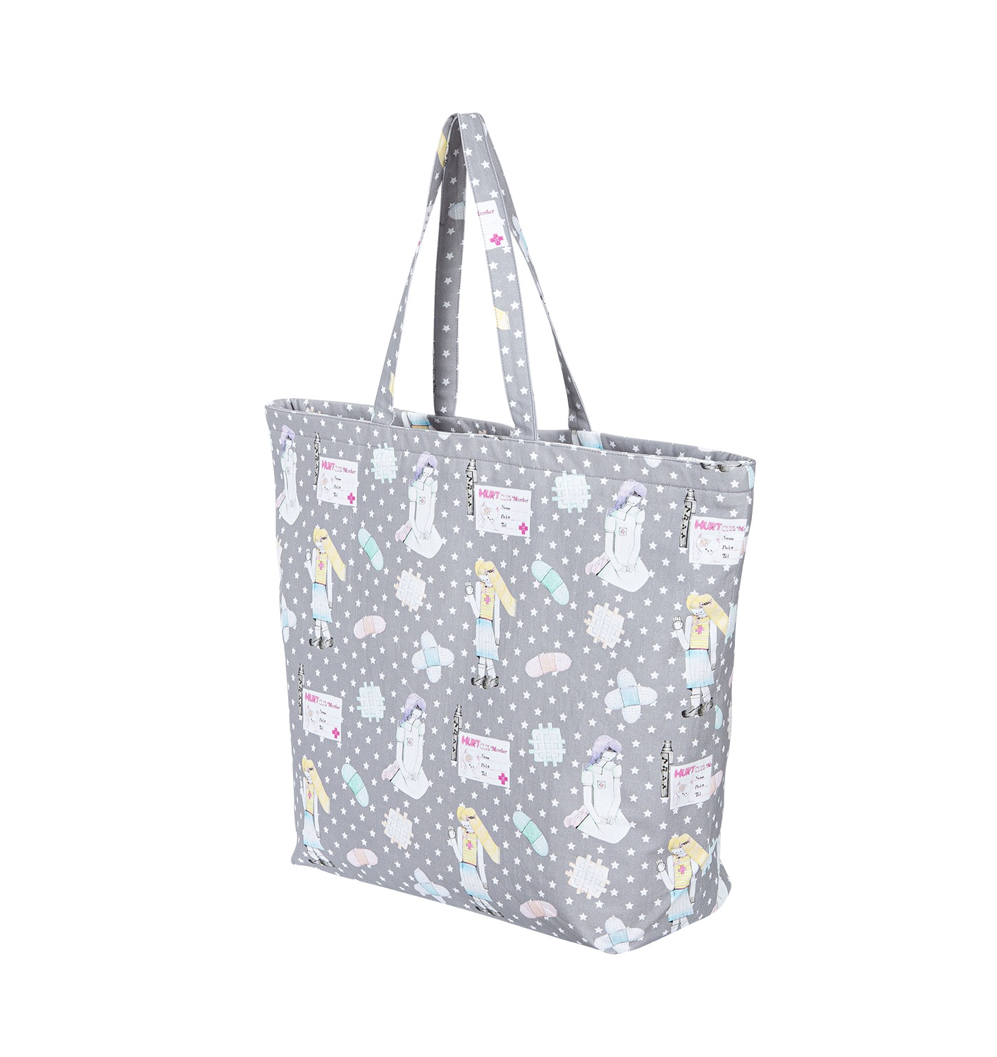 (gray) motka ambu canvas bag