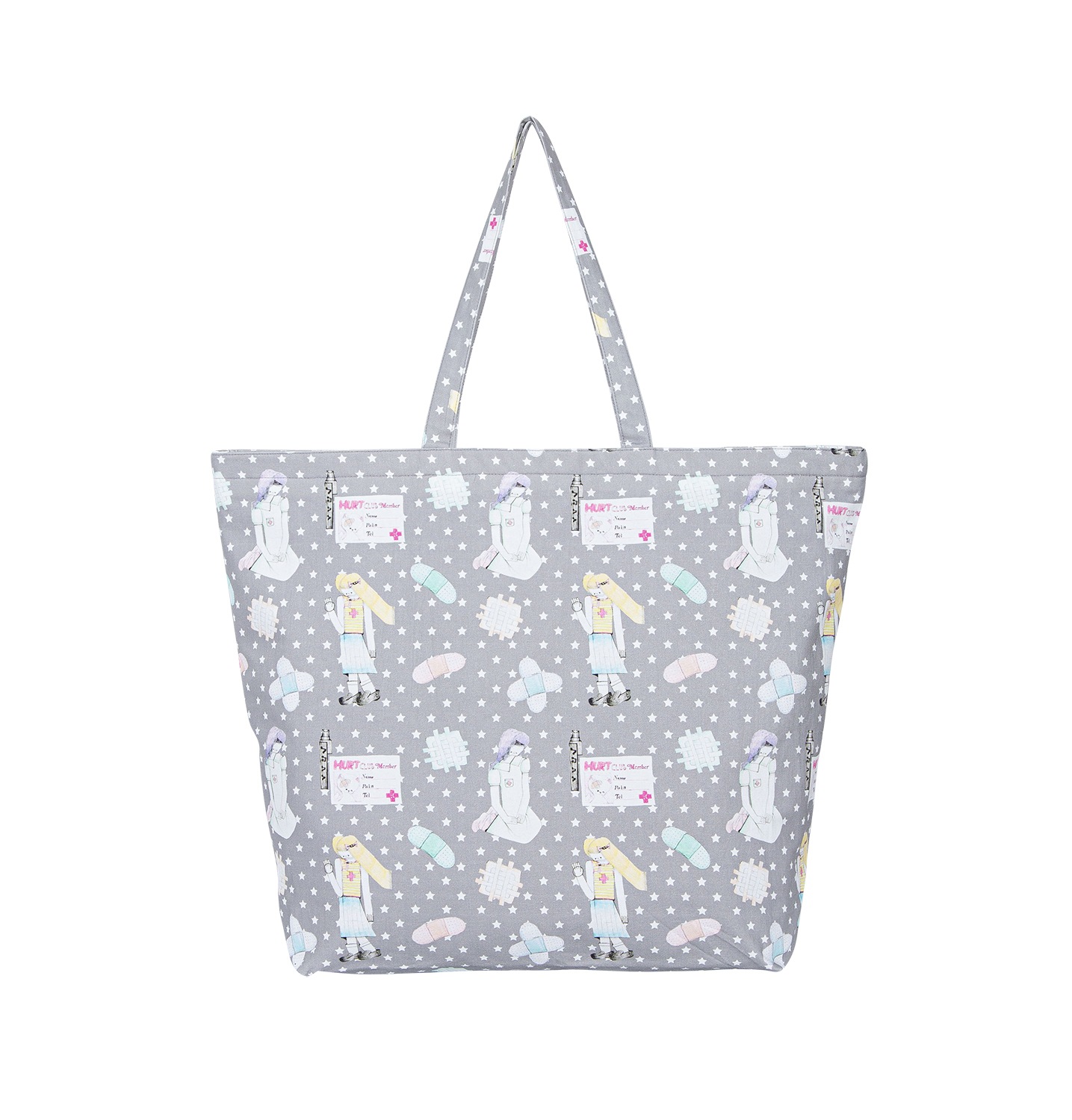 (gray) motka ambu canvas bag