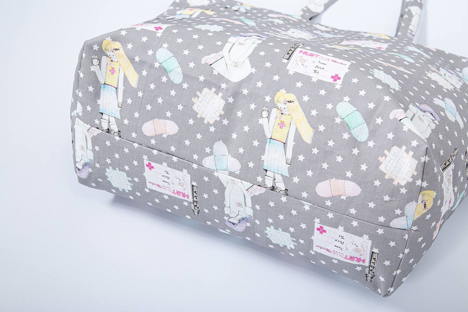 (gray) motka ambu canvas bag