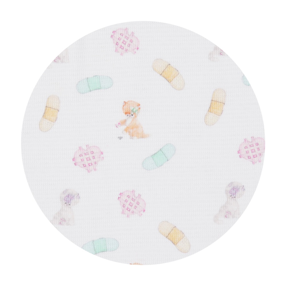 (color band) motka ambu band croffle sleeveless shirt