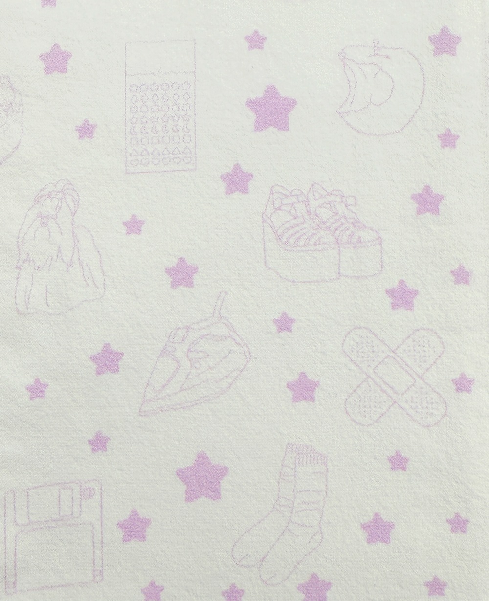 star illustration stocking