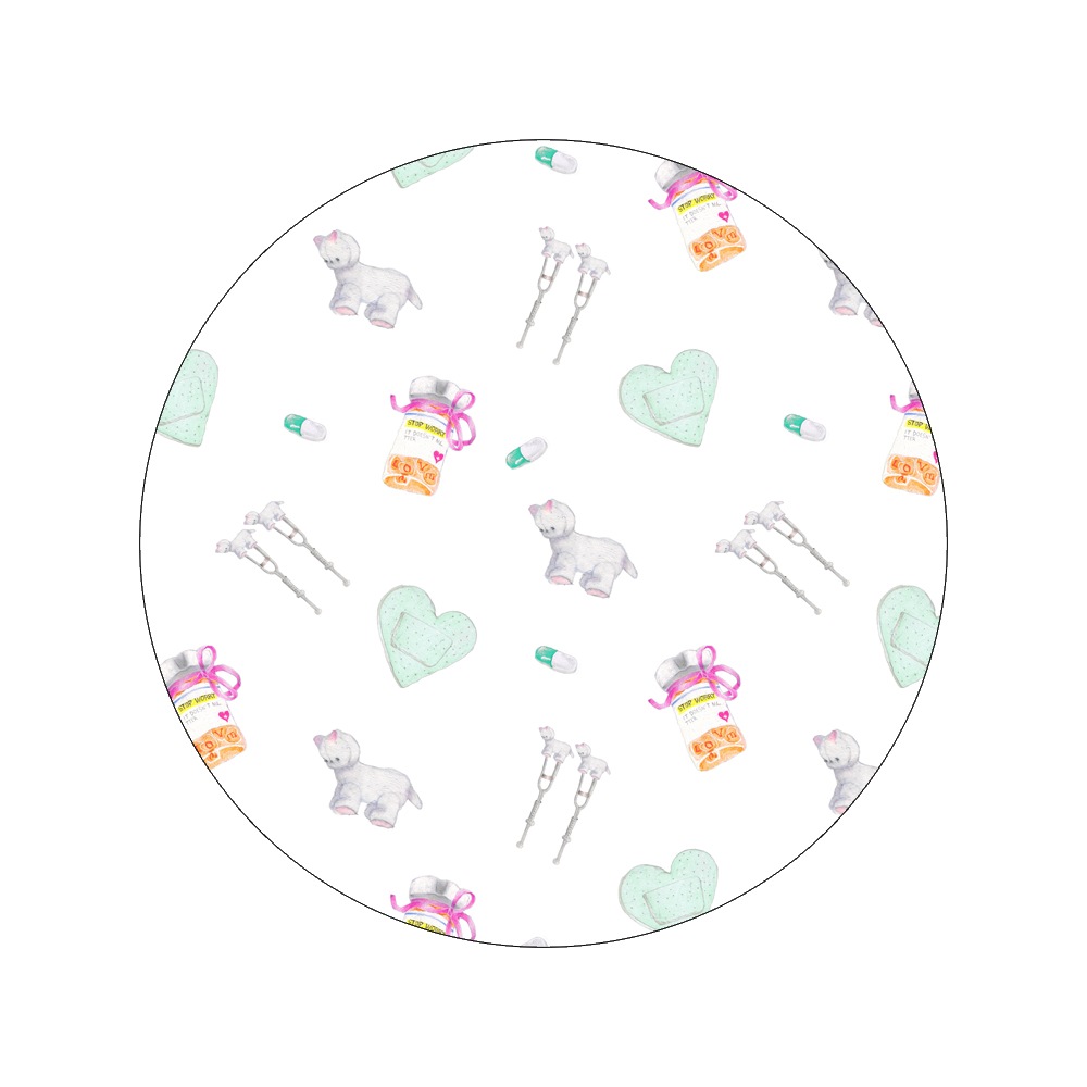 heart band medicine stocking 