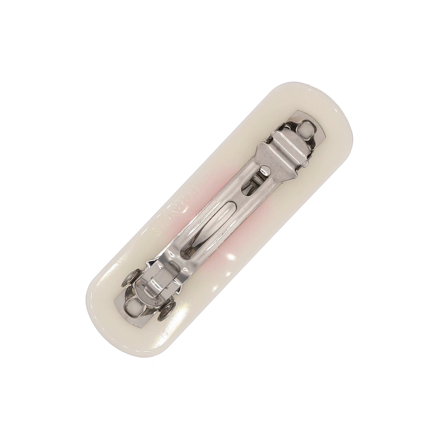 (ivory) mini band aid hair clip 
