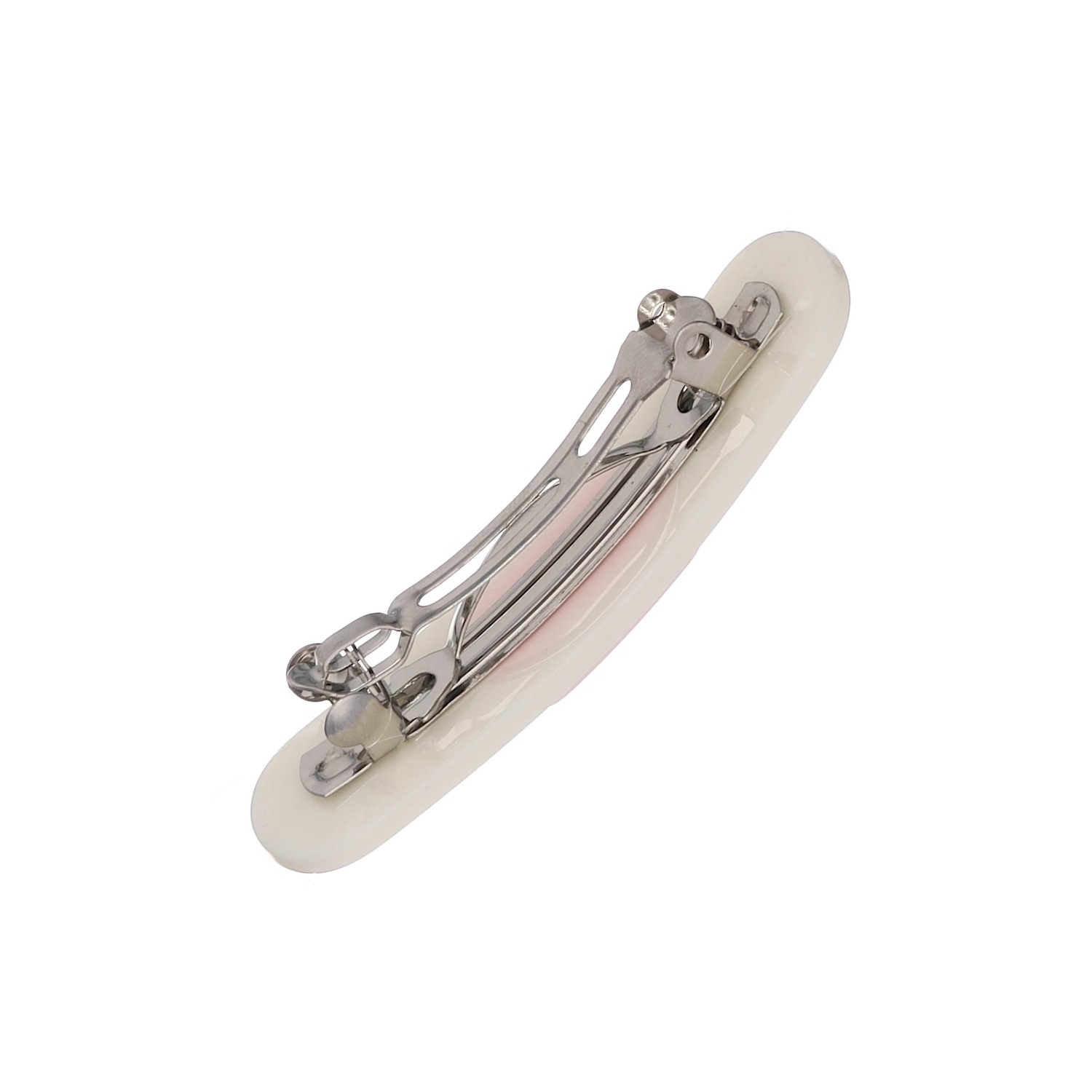 (ivory) mini band aid hair clip 