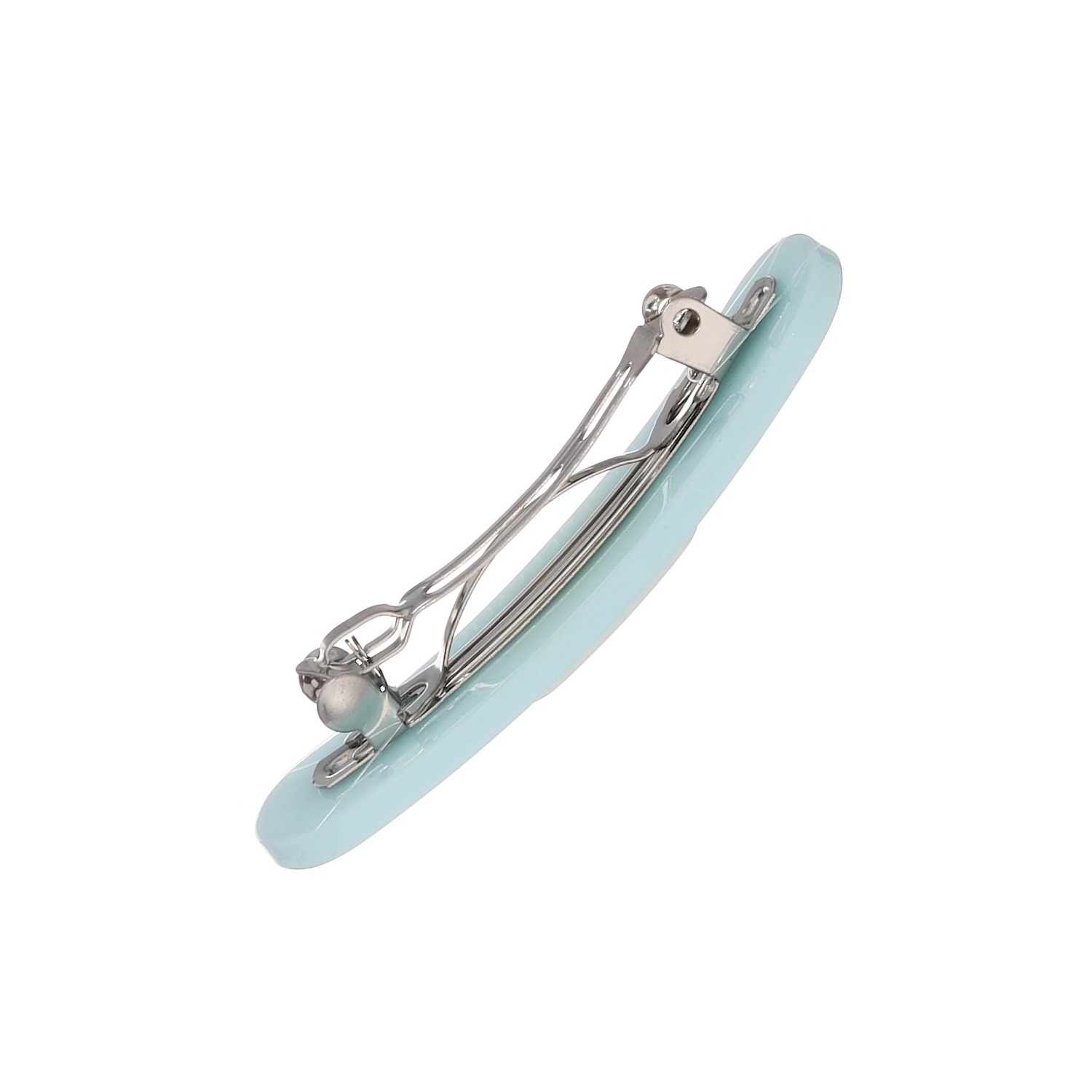 (baby blue) mini band aid hair clip 