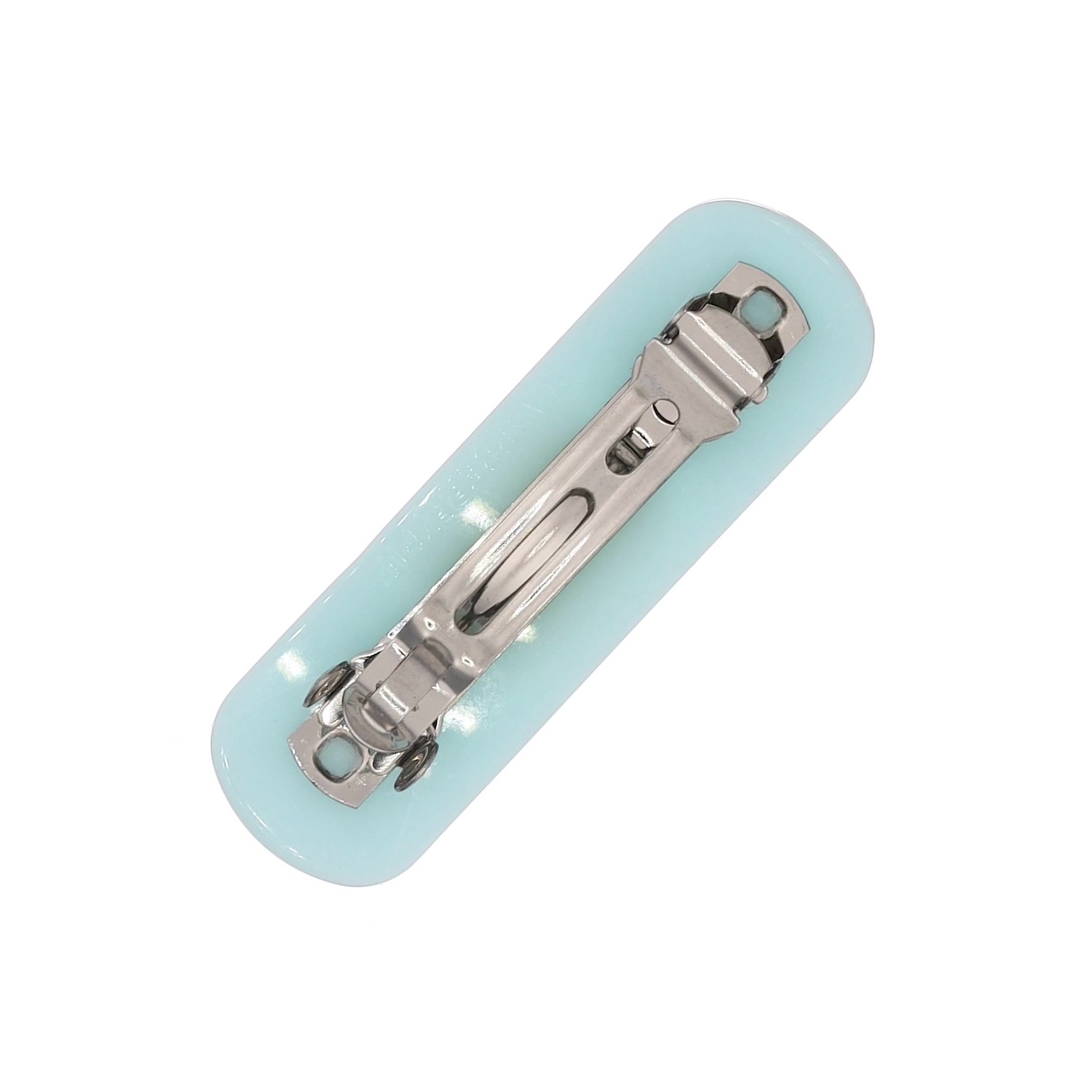 (baby blue) mini band aid hair clip 