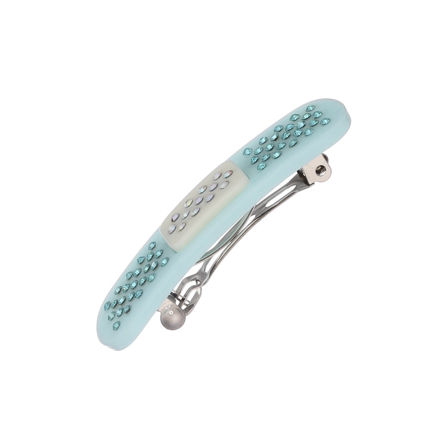 (baby blue) mini band aid hair clip 