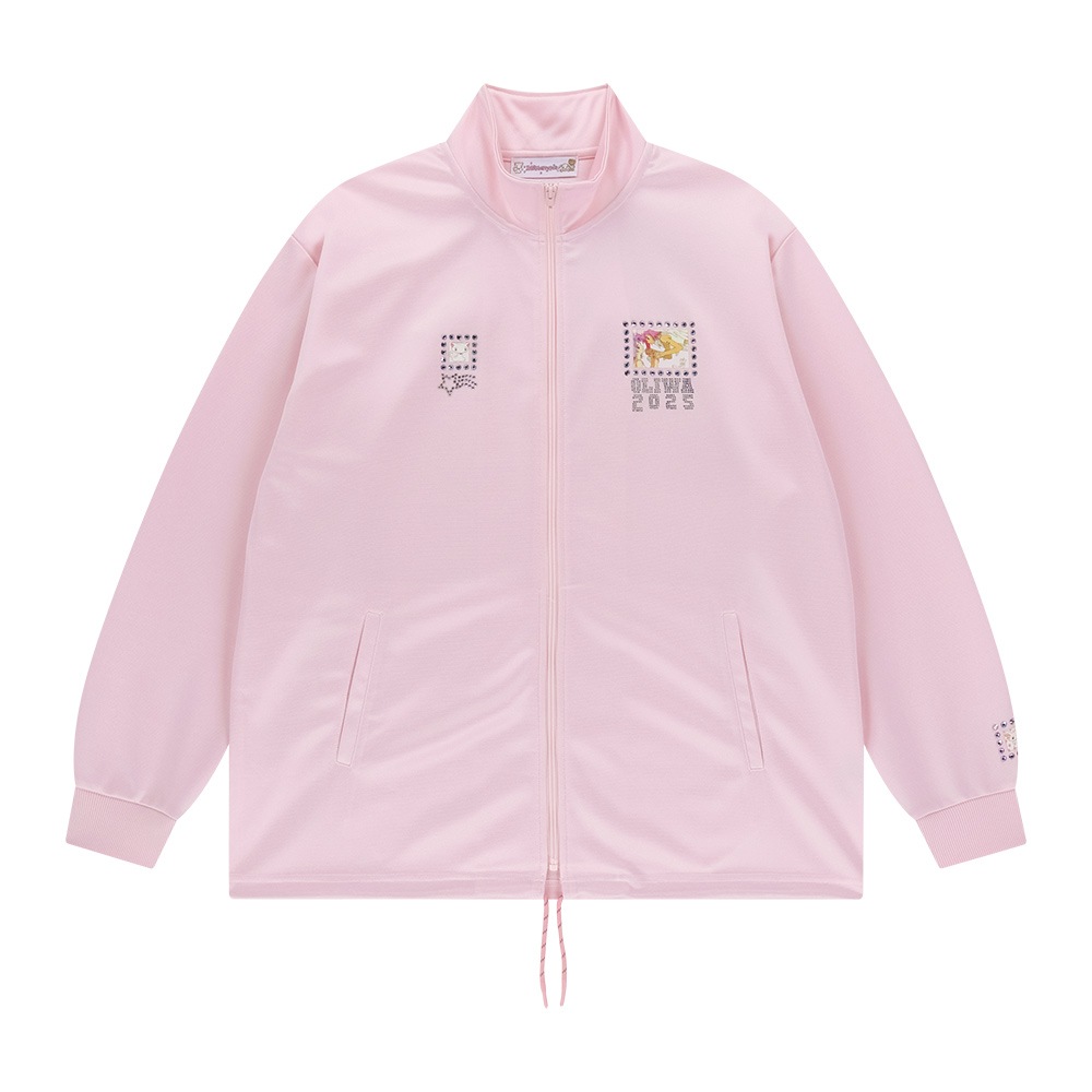 (pink) oliwa 2025 angel track jacket