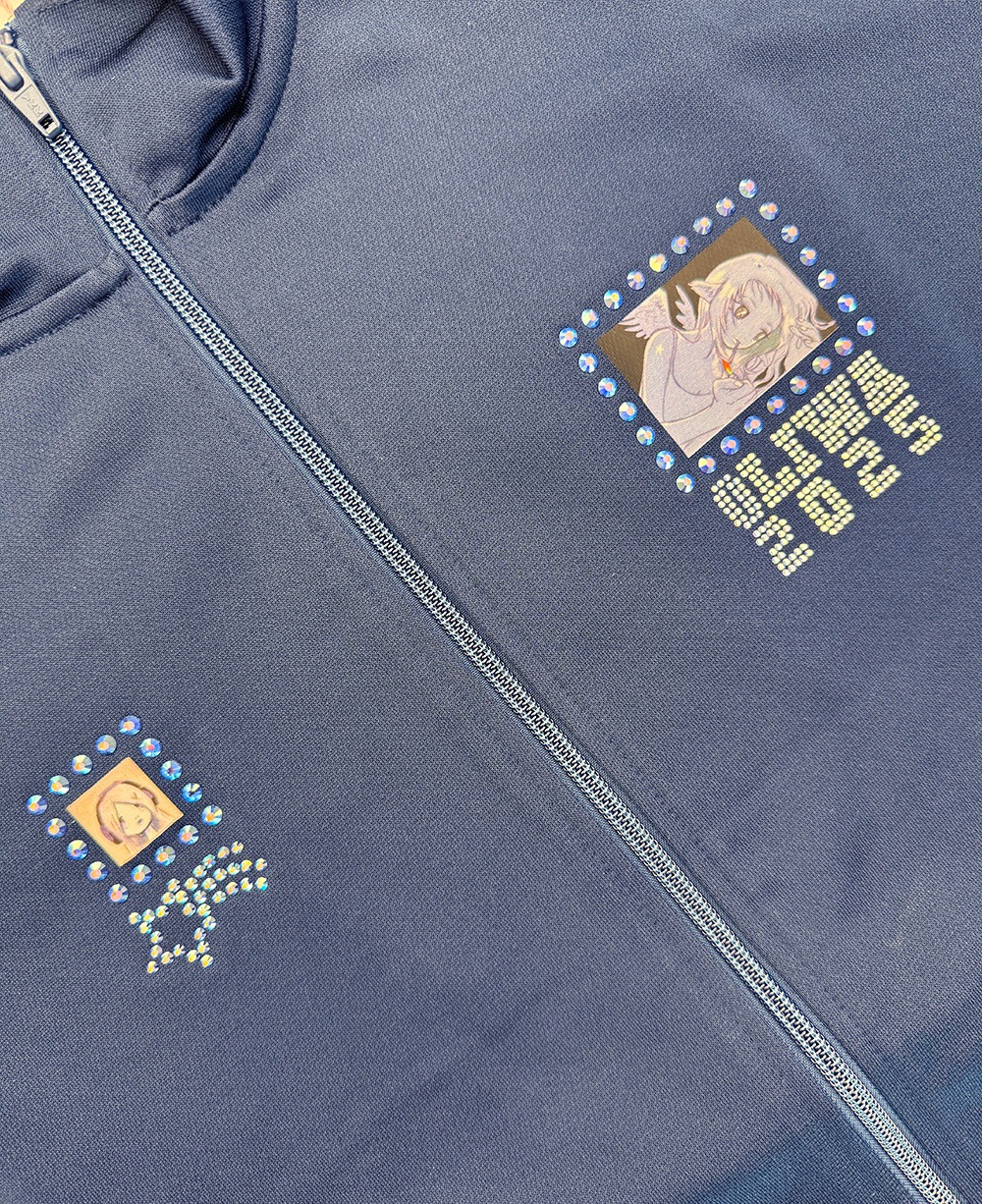 (navy) oliwa 2025 angel track jacket