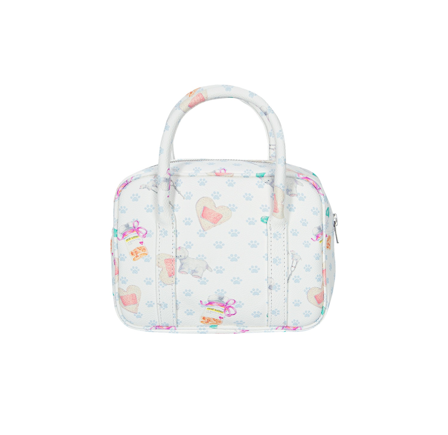 (sole heart band) motka ambu mini tote bag