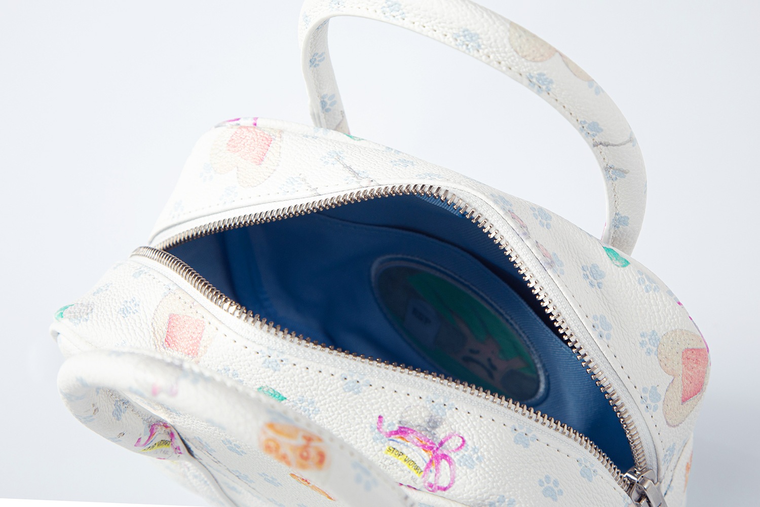 (sole heart band) motka ambu mini tote bag