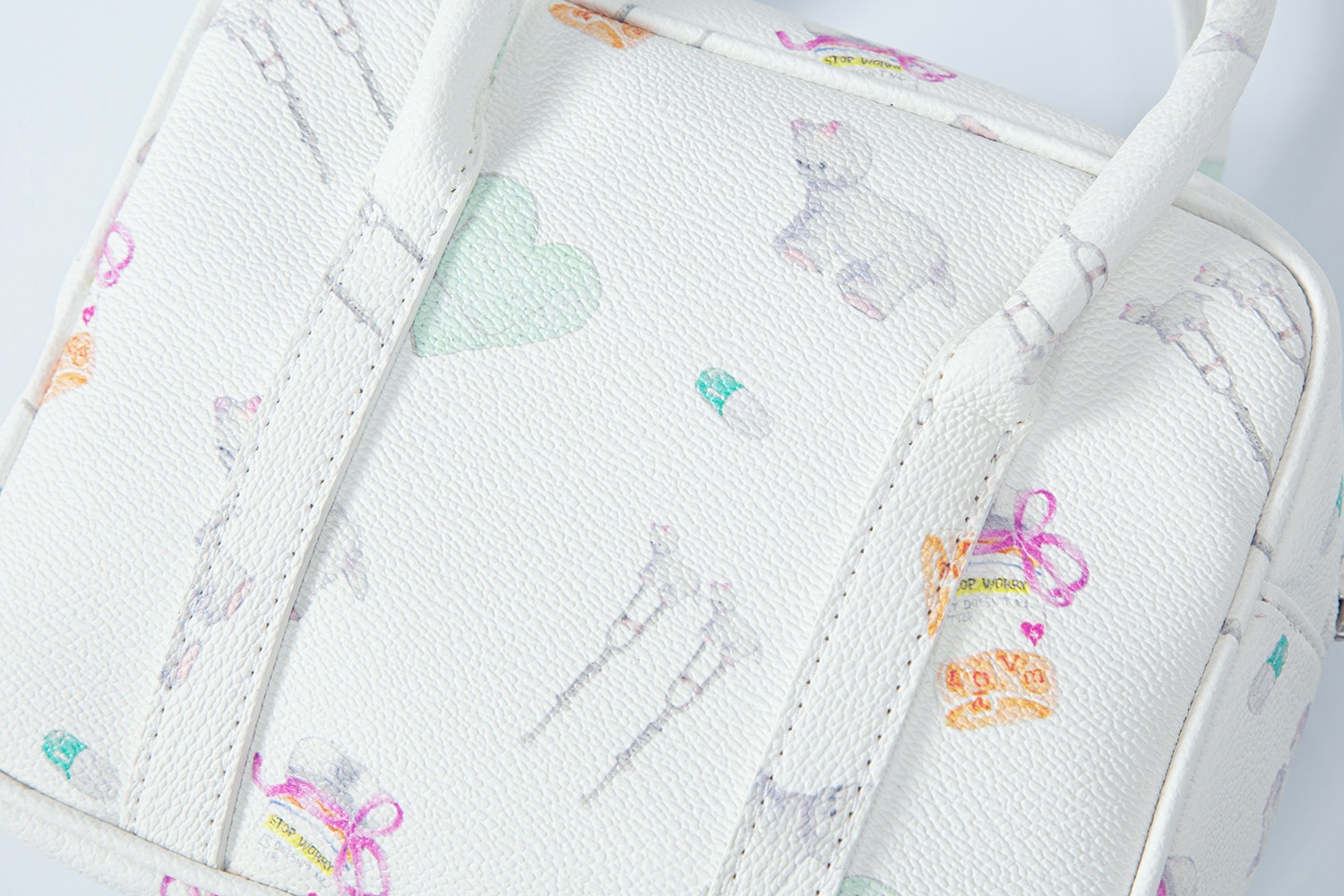 (heart band) motka ambu mini tote bag
