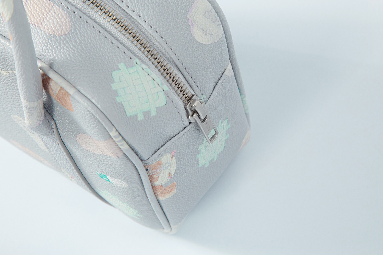 (gray yorkie band) motka ambu mini tote bag