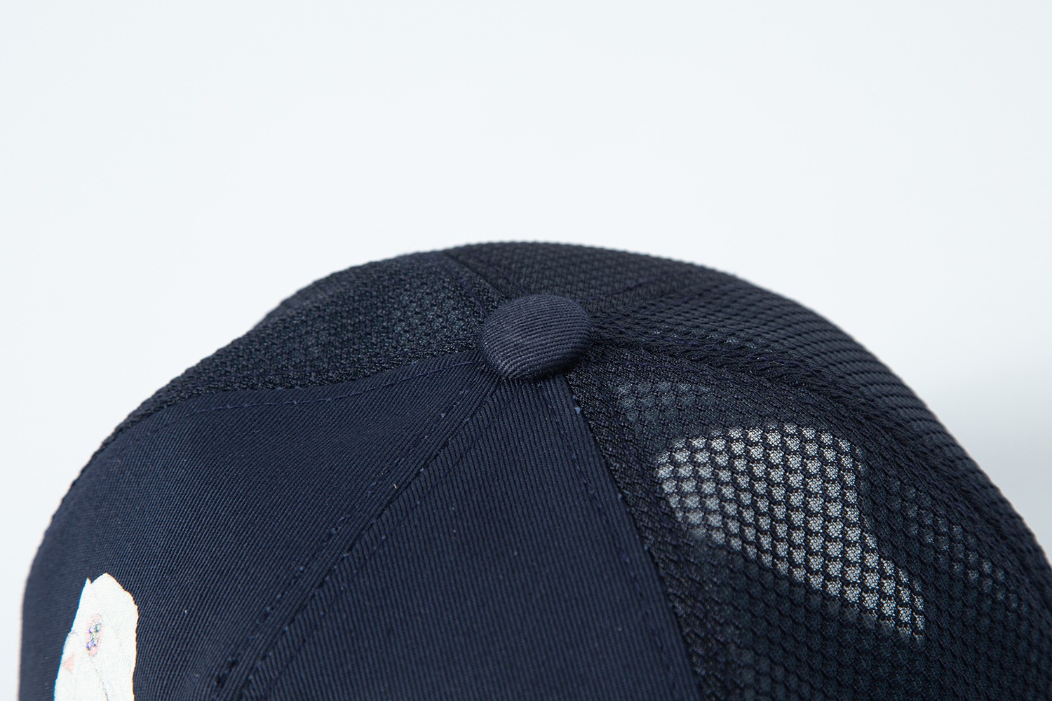 (navy) playing doctor mesh cap 