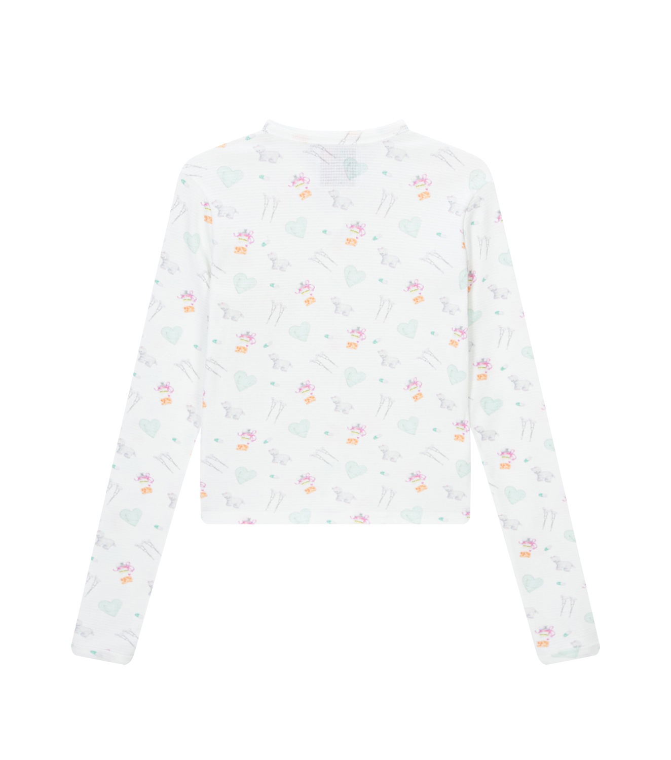 (heart band) motka ambu band croffle cardigan 