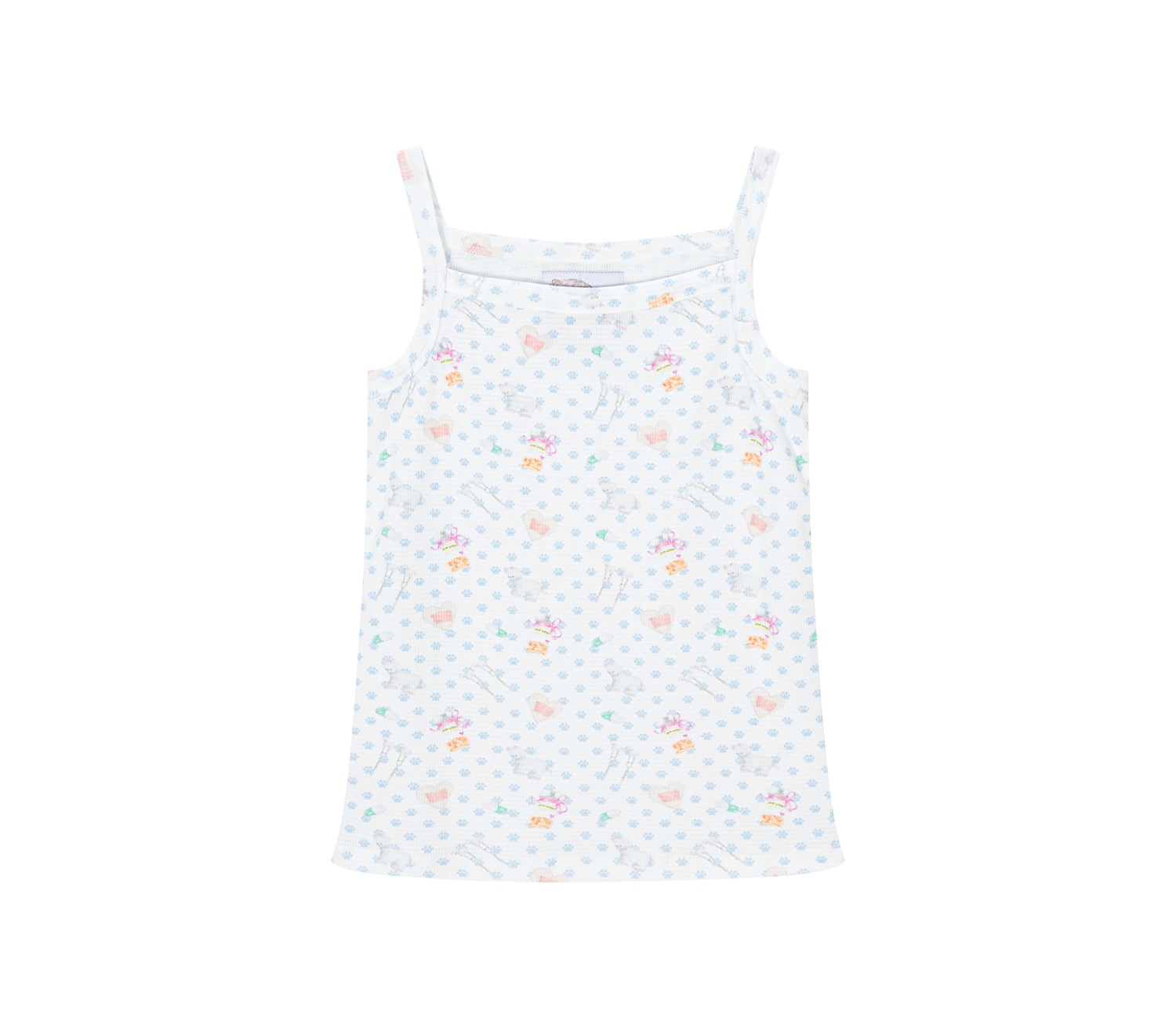 (sole heart band) motka ambu band croffle sleeveless shirt
